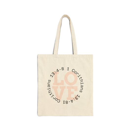 Cotton Canvas Tote Bag