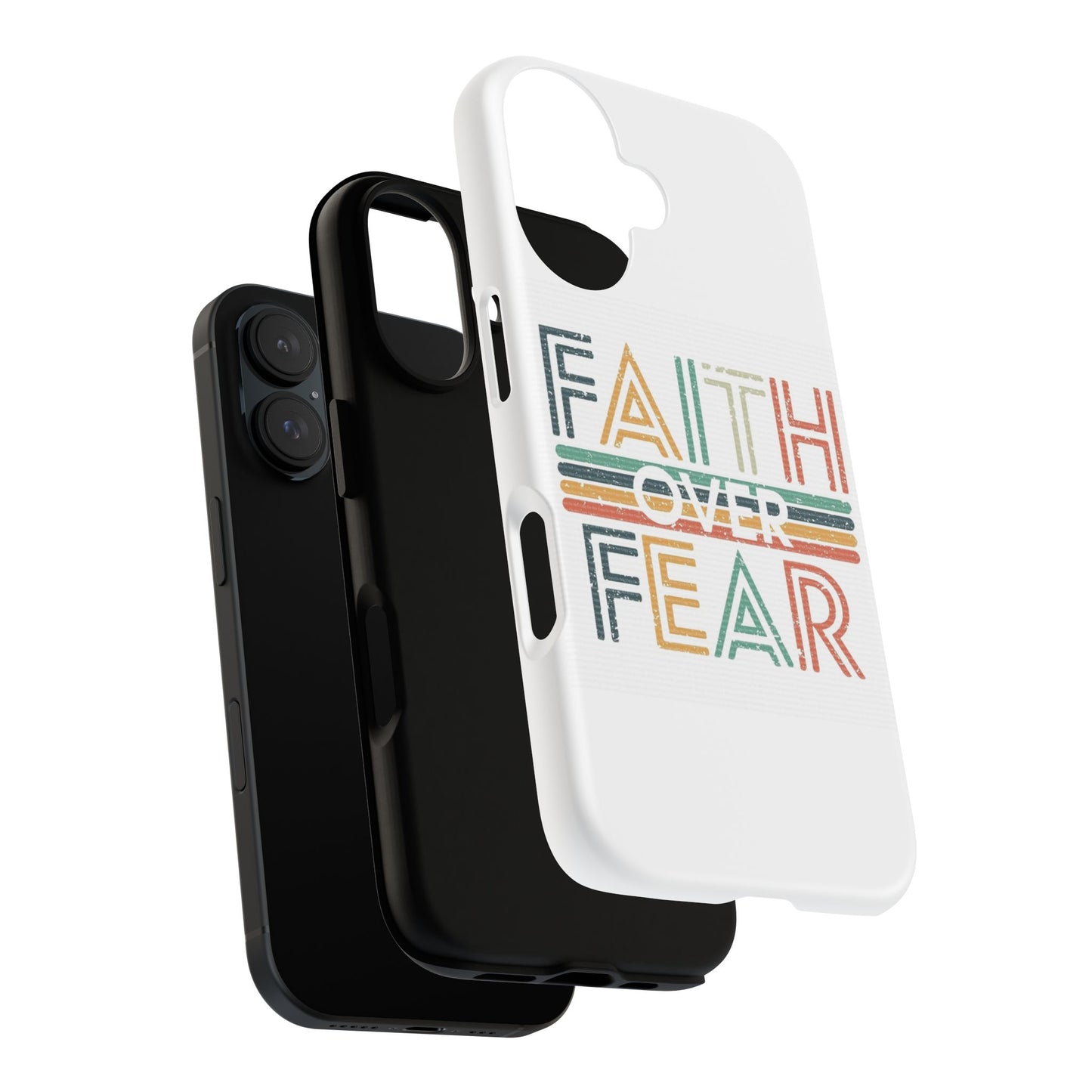 Faith Over Fear Phone Case, Tough Cases