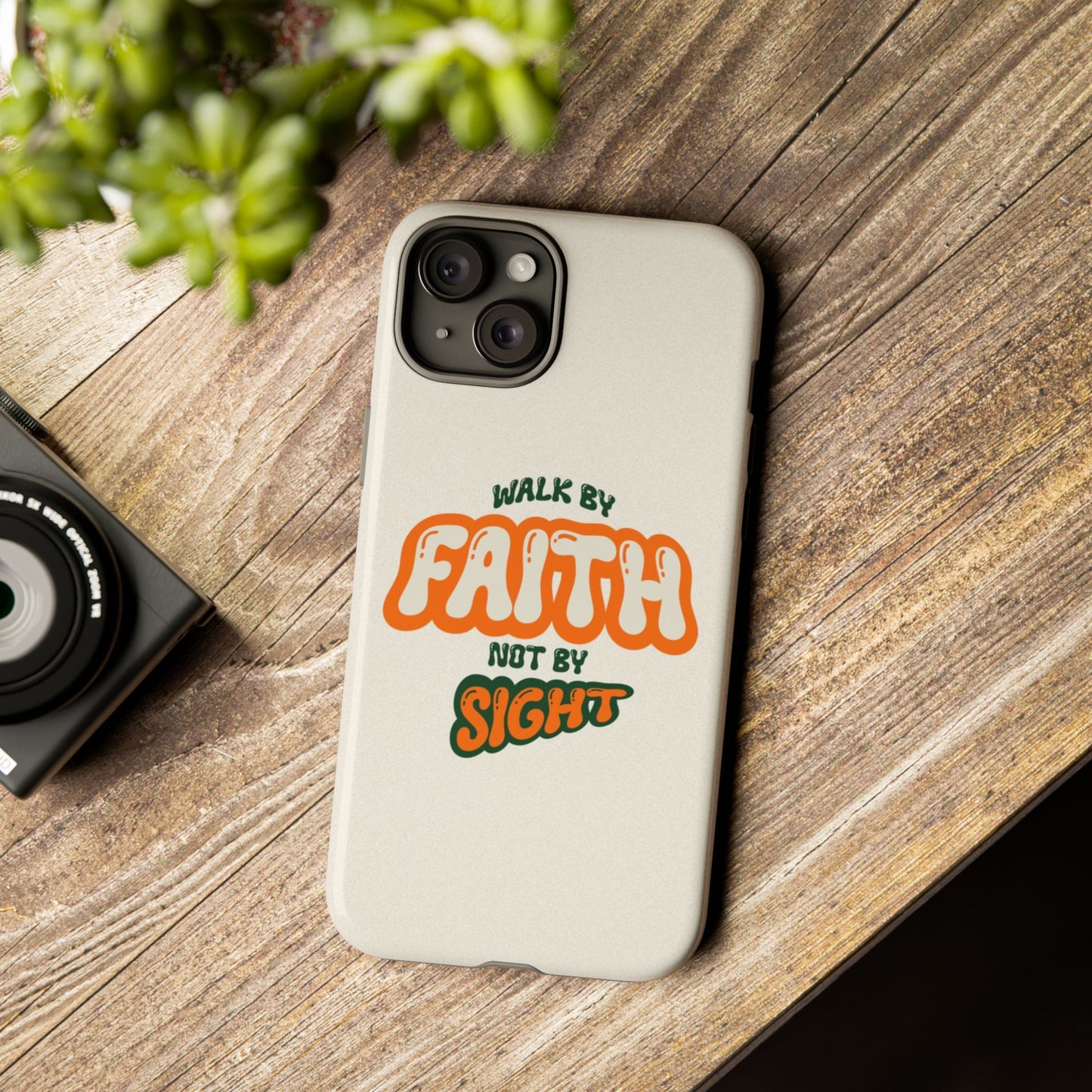Faith-Inspired Phone Case "Walk by Faith"