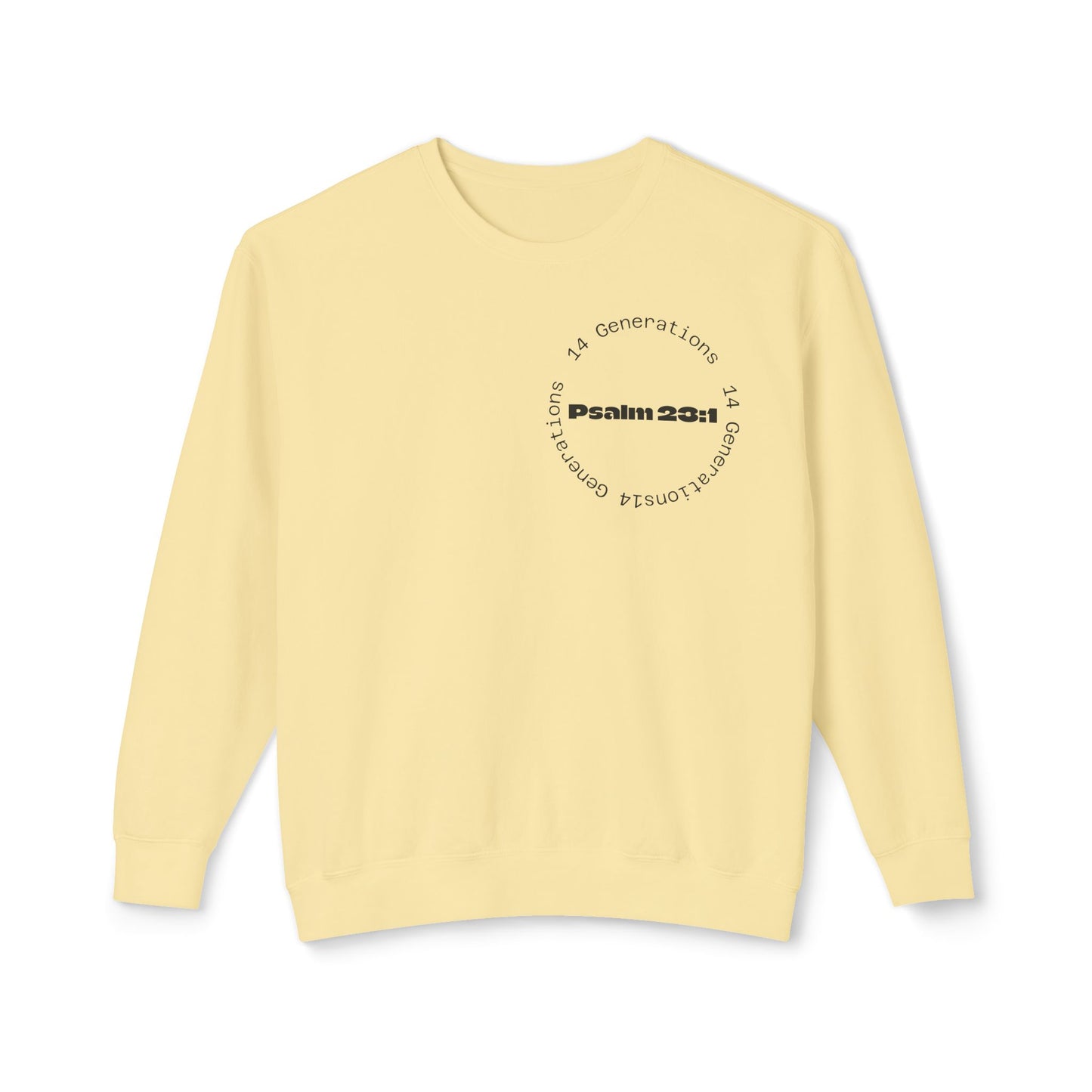 Lightweight Crewneck Psalm 23 Sweatshirt